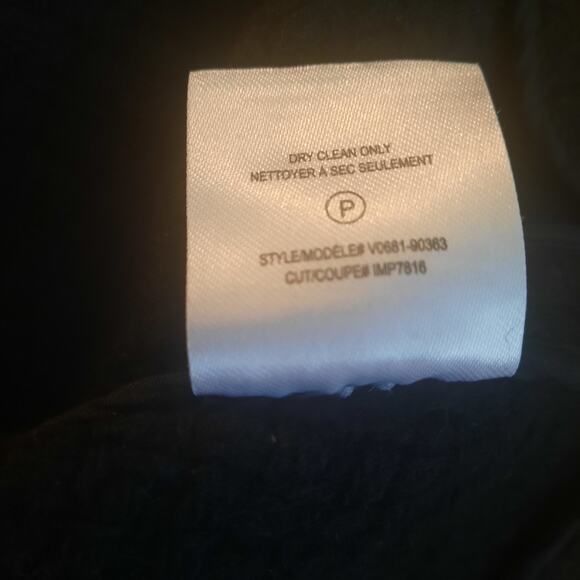 Vince Womens Black Wool Blend Long Sleeve Zip Front Sweater Jacket Size 6 - Picture 6 of 7